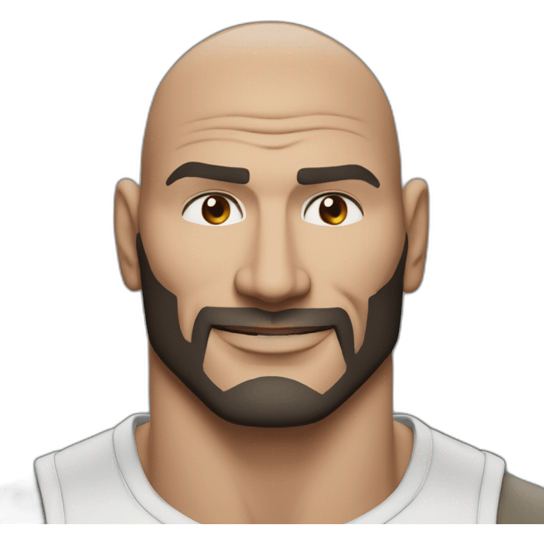 actor dave bautista cartoon wearing henley  emoji