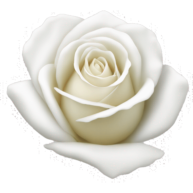 White rose emoji