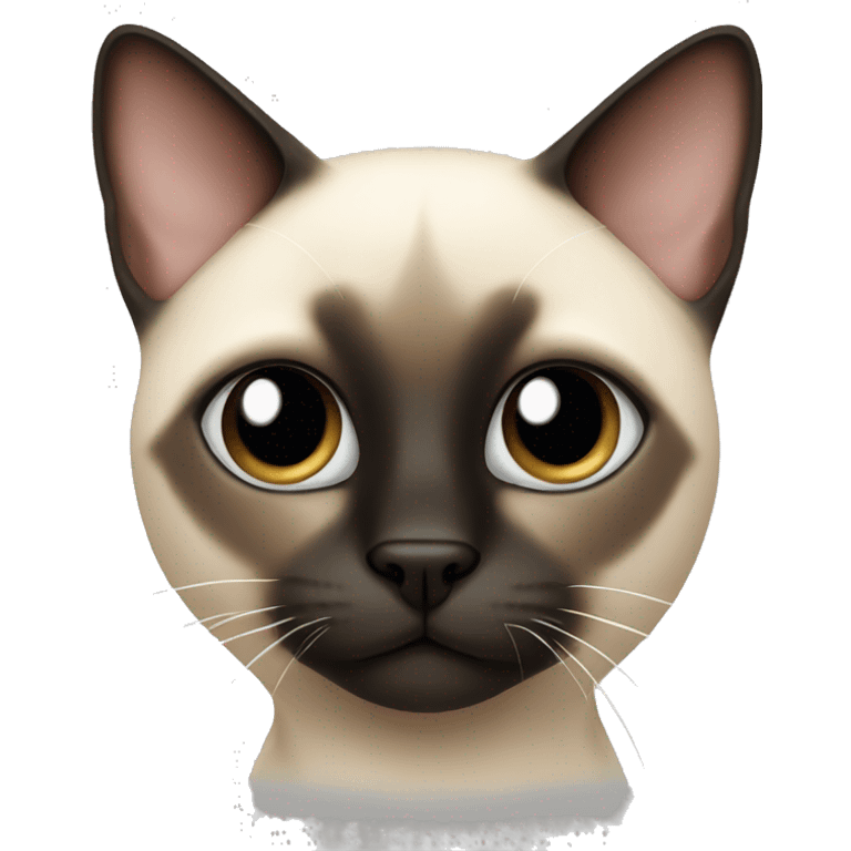 one-eyed siamese cat emoji