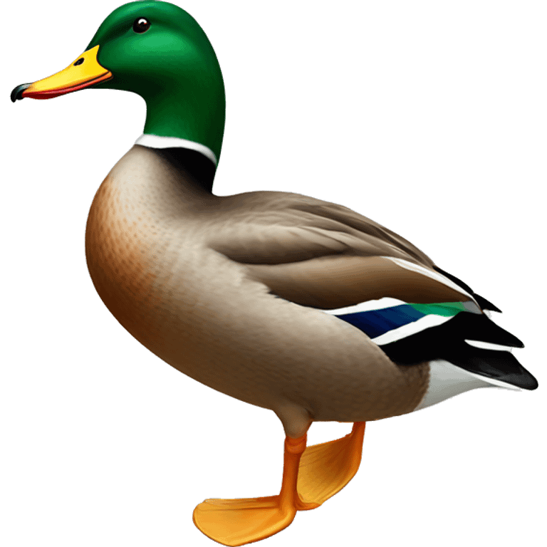 Mallard Duck, Quacking emoji