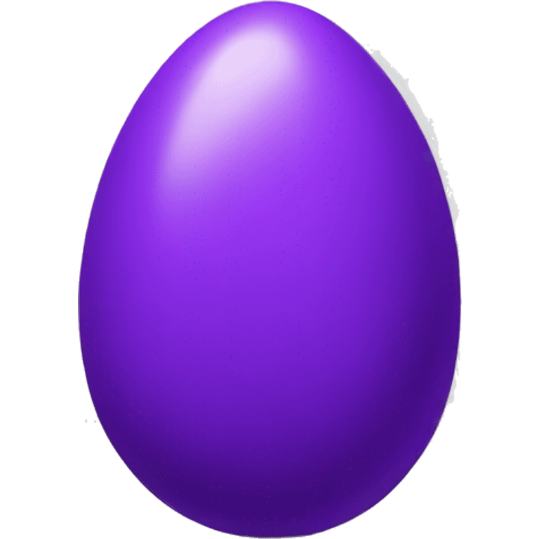 purple egg emoji