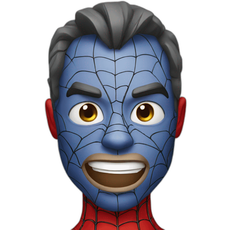 Spider man emoji