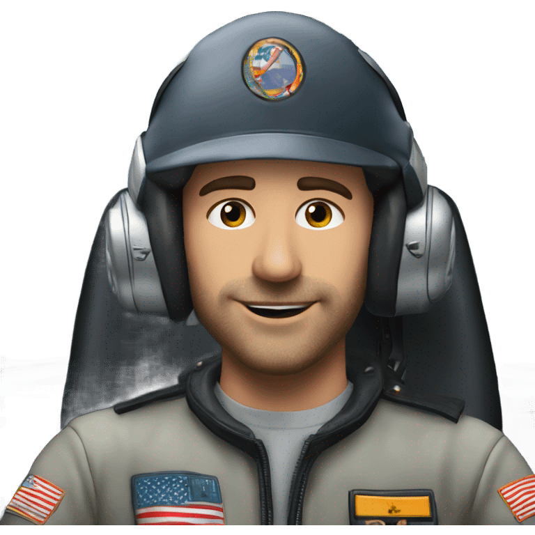 Martin Apprich in cockpit emoji