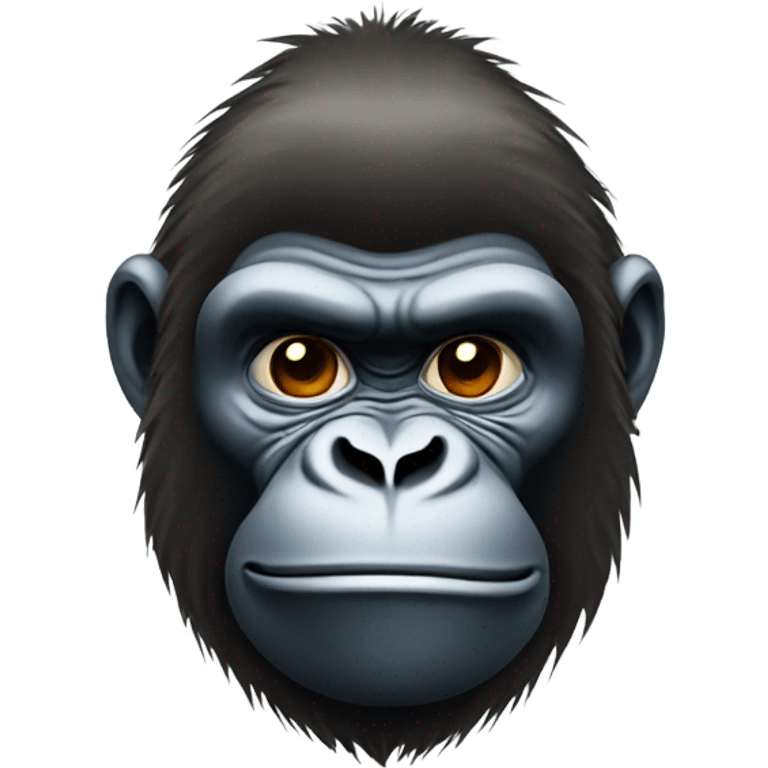 Gorilla with needle  emoji