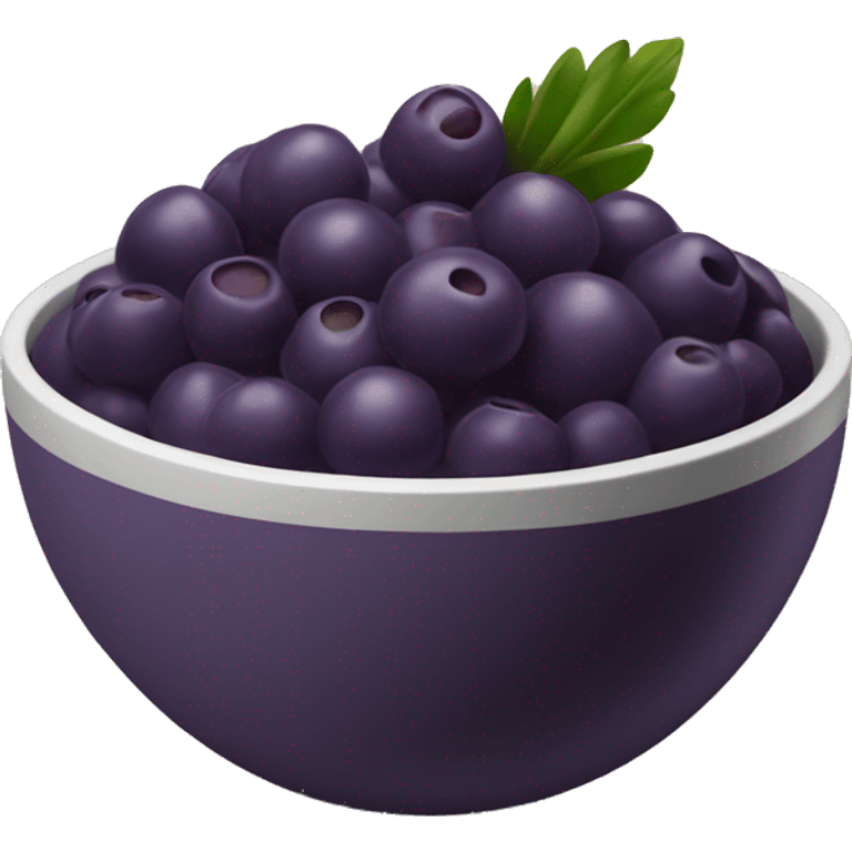 Açaí bowl  emoji