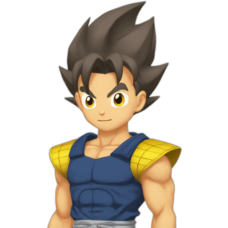 super saiyan anime boy emoji