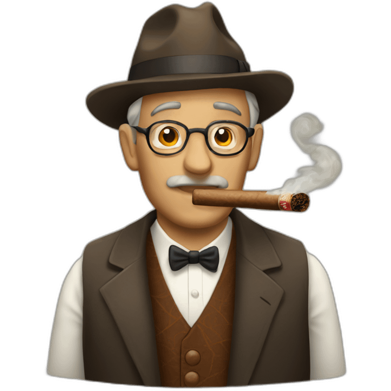 Cigar-smoker emoji