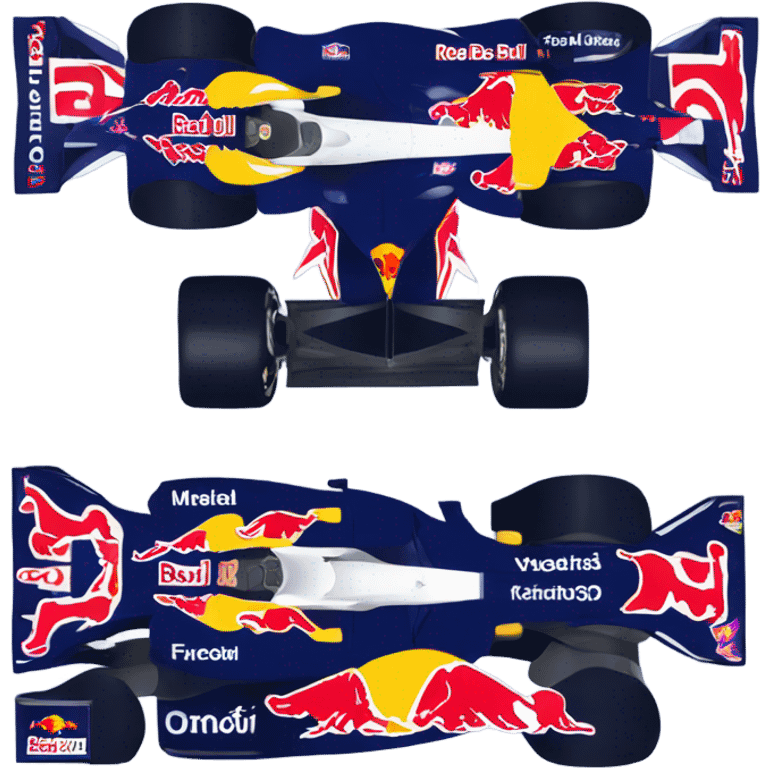 Red Bull F1 car emoji