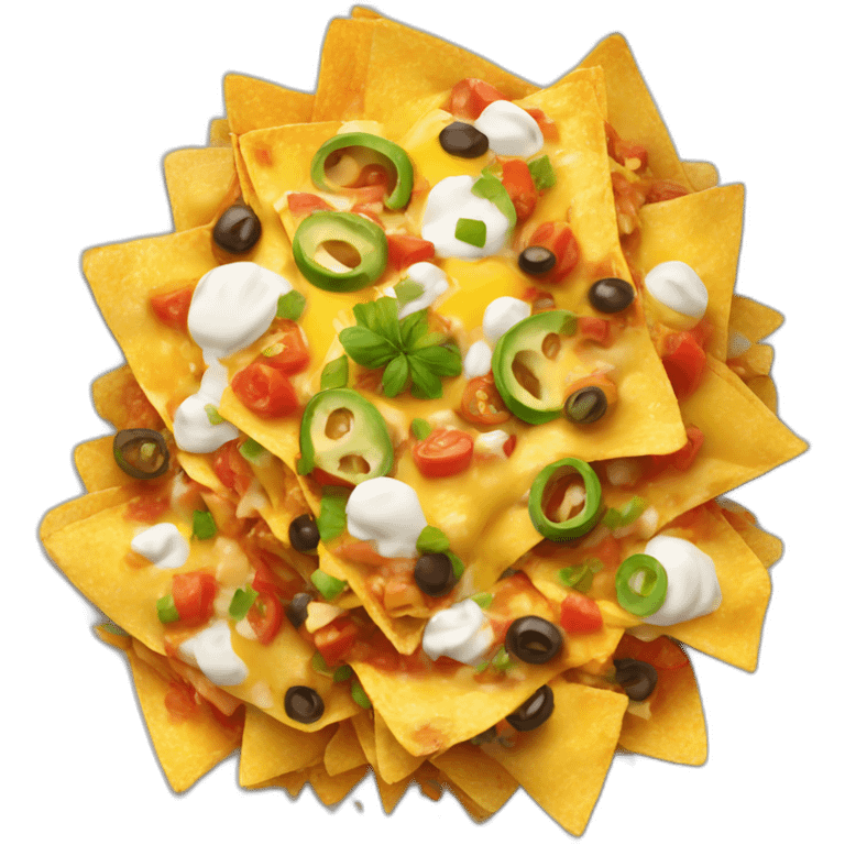 fully loaded nachos emoji