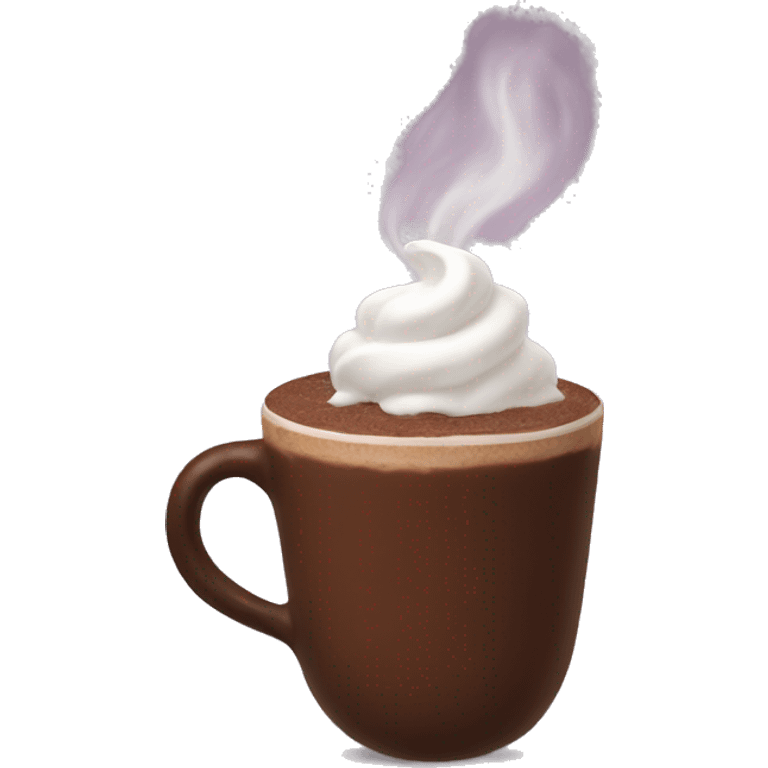 Hot chocolate emoji