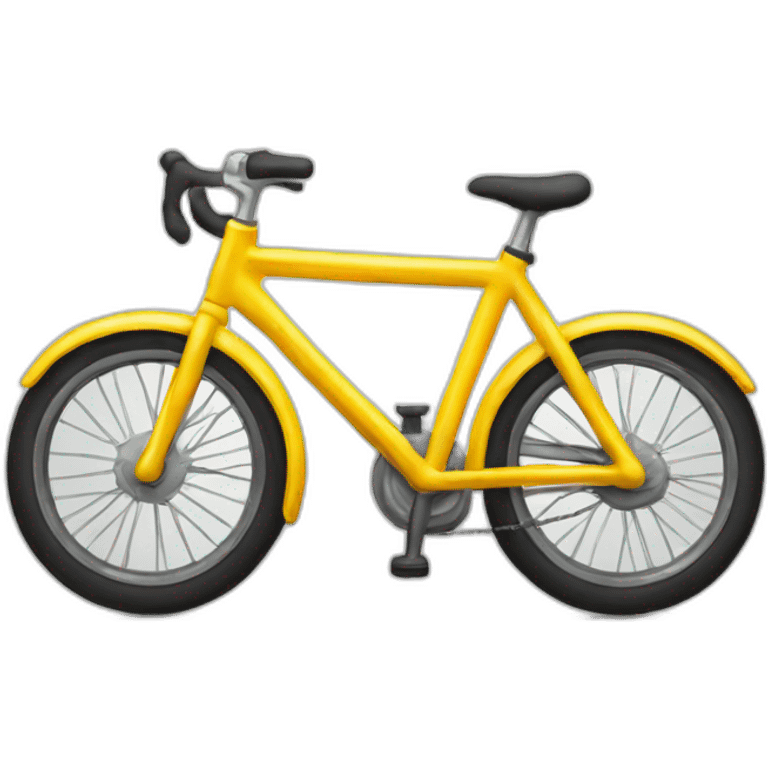 yellow bike emoji emoji