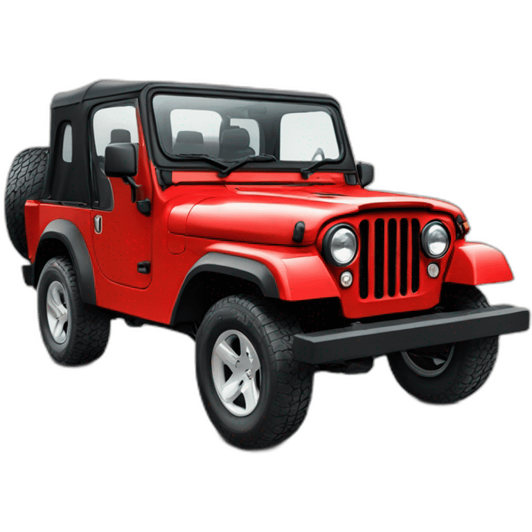 MAHINDRA THAR emoji