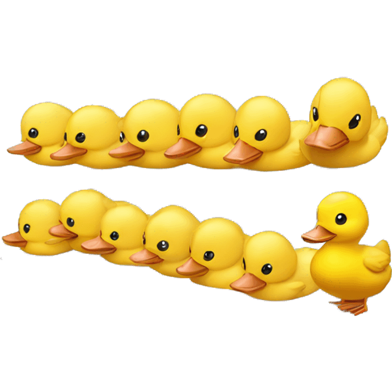 A claw machine full of ducks are cheese  emoji