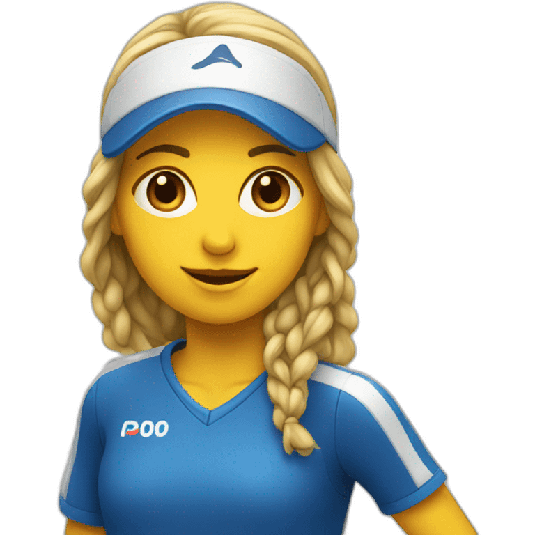 padel girl emoji