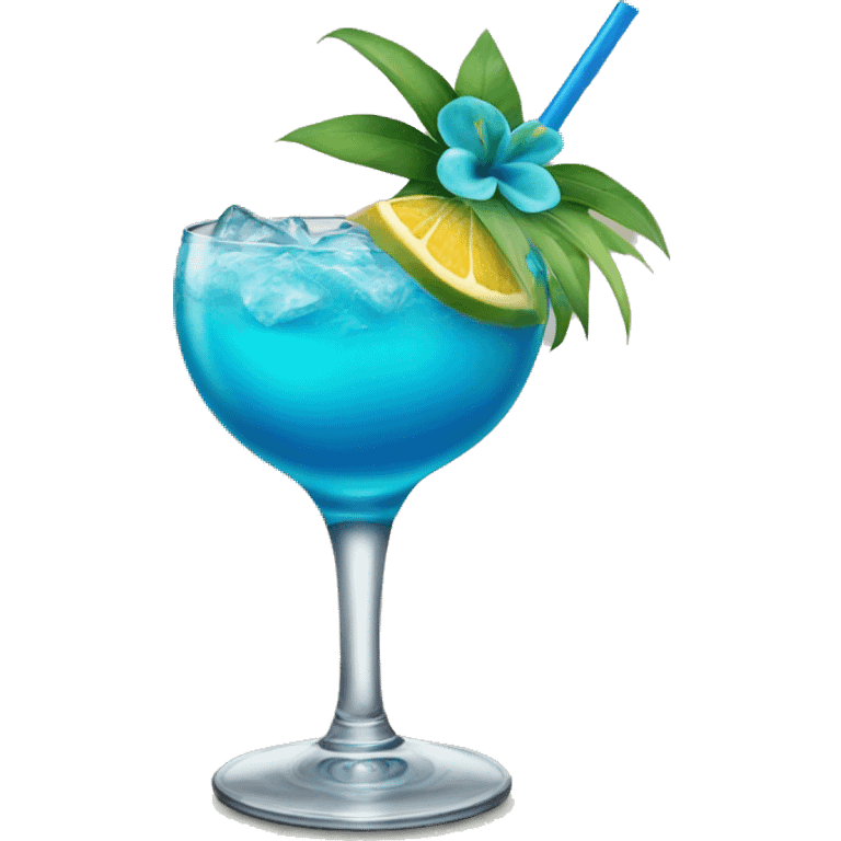 blue lagoon cocktail emoji