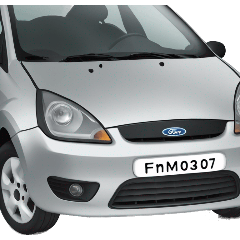 silver mk6 2006 ford fiesta emoji