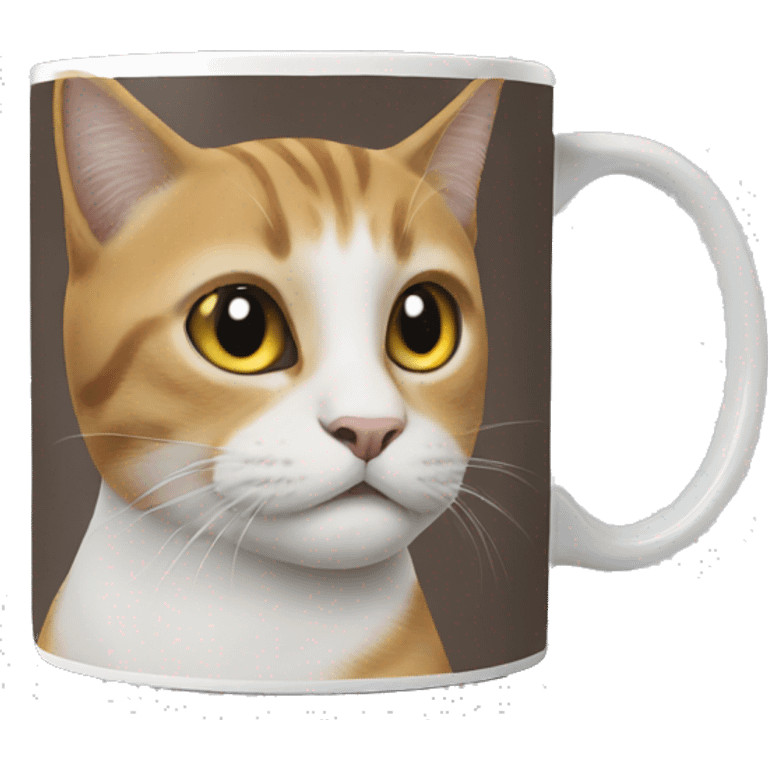 Cats before people coffee mug emoji