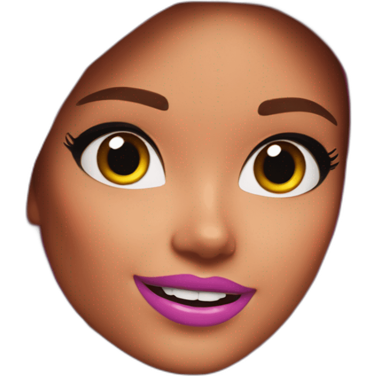 Barbie del caribe emoji