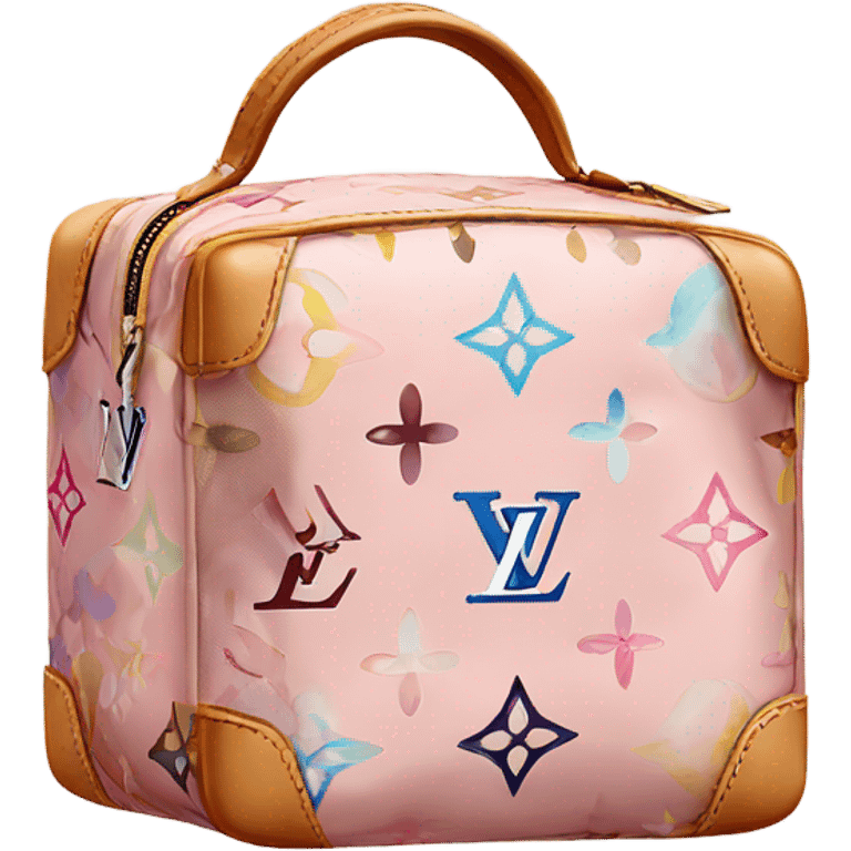 Louis Vuitton cosmetic bag  emoji