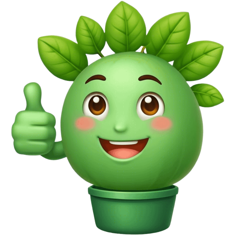 Green thumbs up emoji