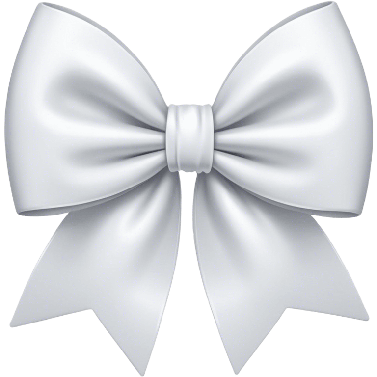 white bow emoji