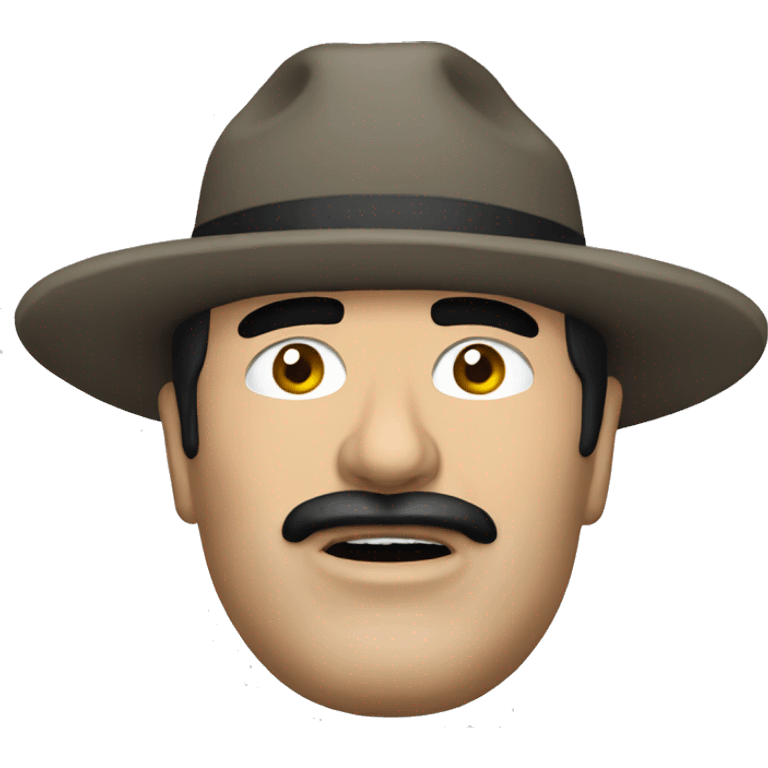 el chapo hat emoji