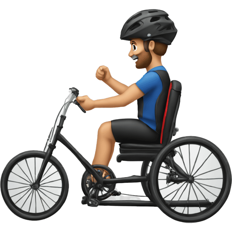 handbike emoji