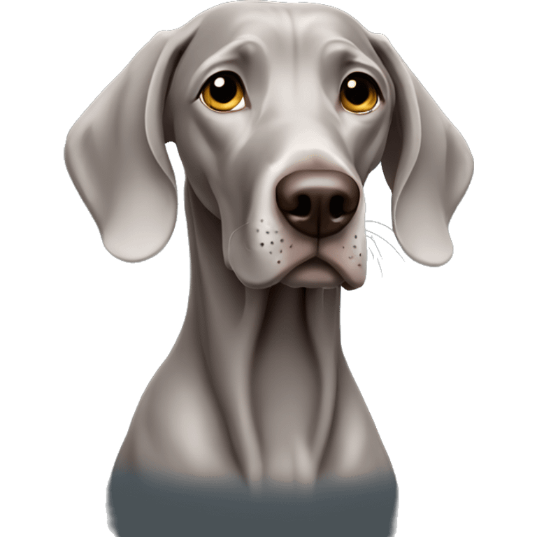 Weimaraner  emoji