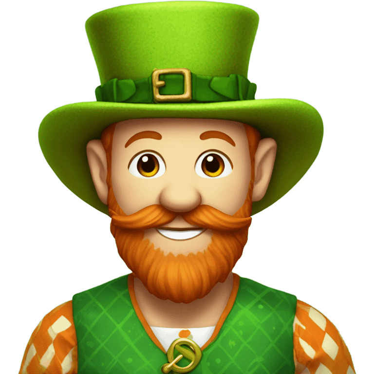 Leprechaun in pajamas emoji