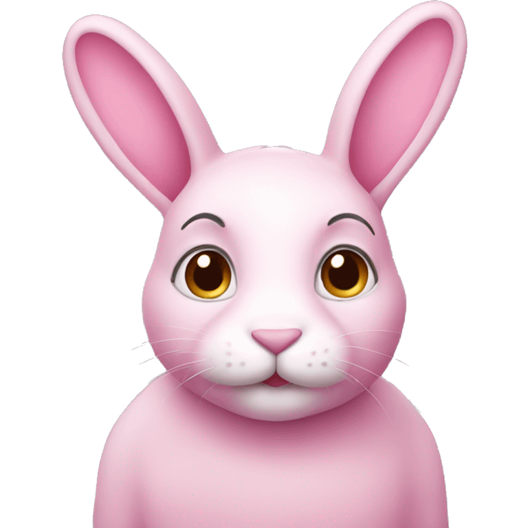 pink rabbit emoji