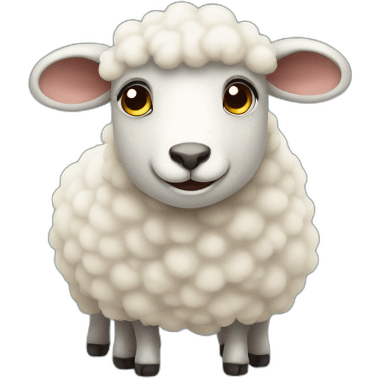 Little sheep emoji