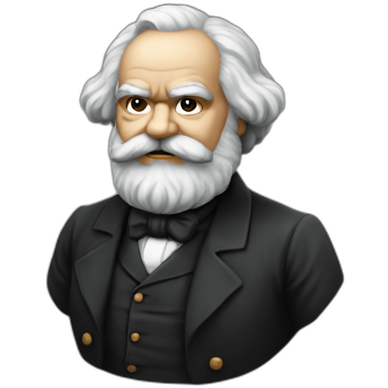 karl marx with breasts emoji