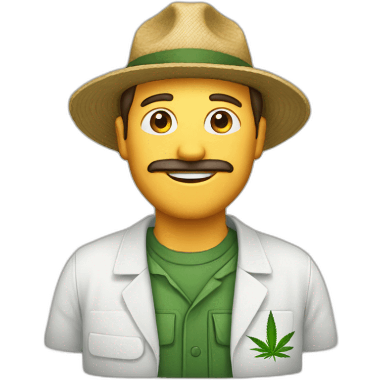 Cannabis farmer emoji