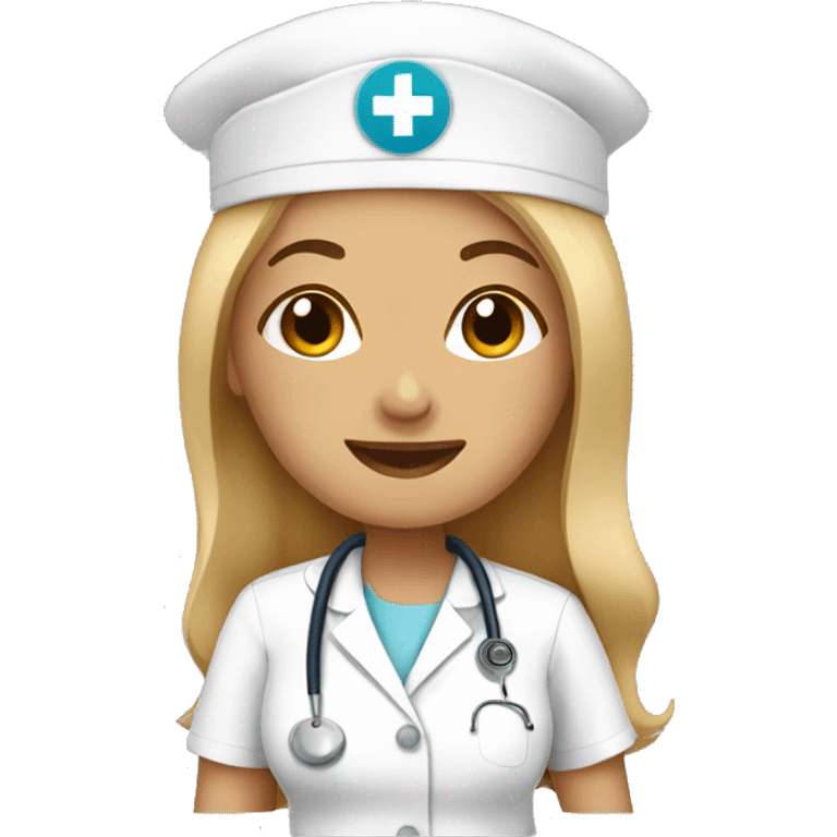 Female Nurse friends  emoji