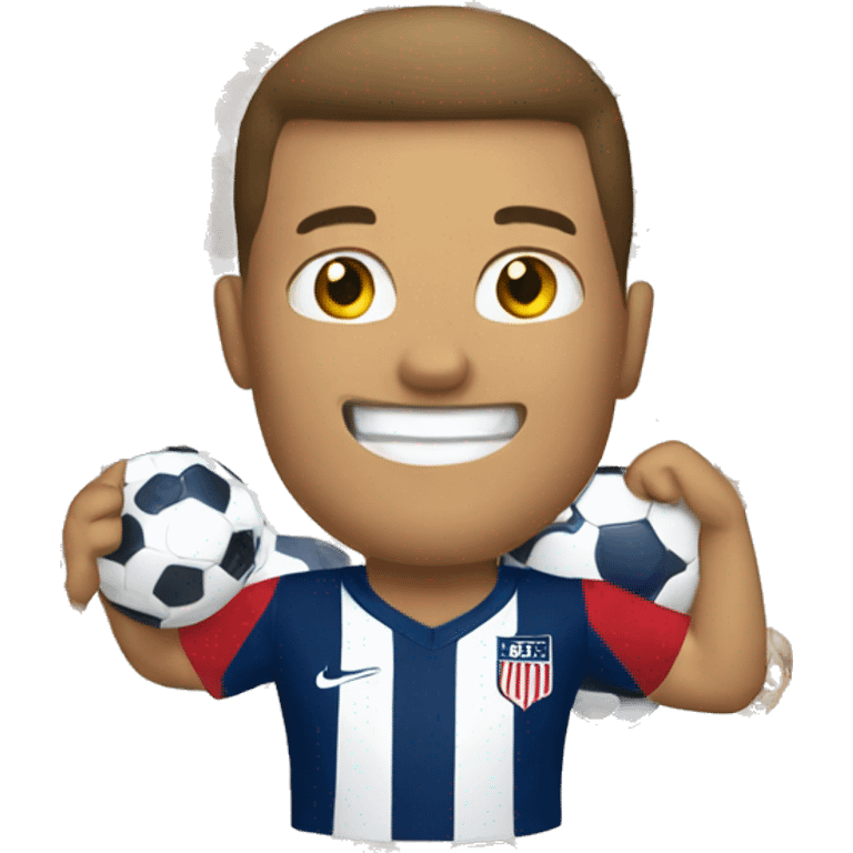 USA soccer emoji