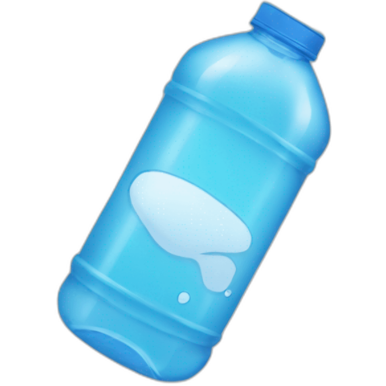 plastic bottle of water emoji