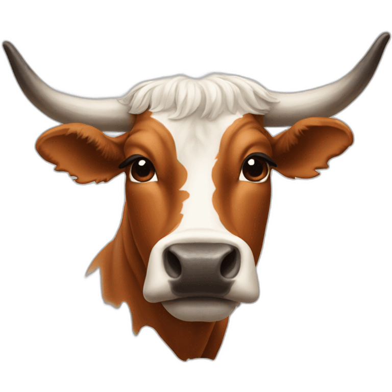 texas longhorn cow emoji