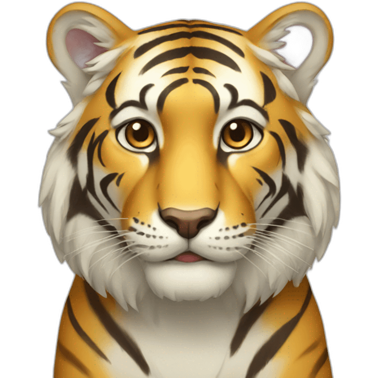 golden tiger emoji