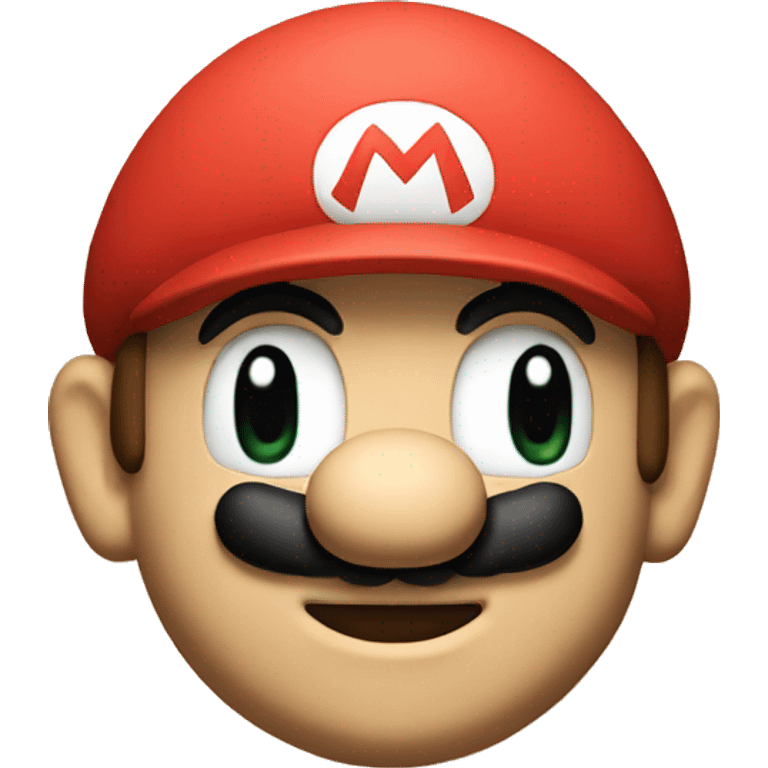 super mario head emoji