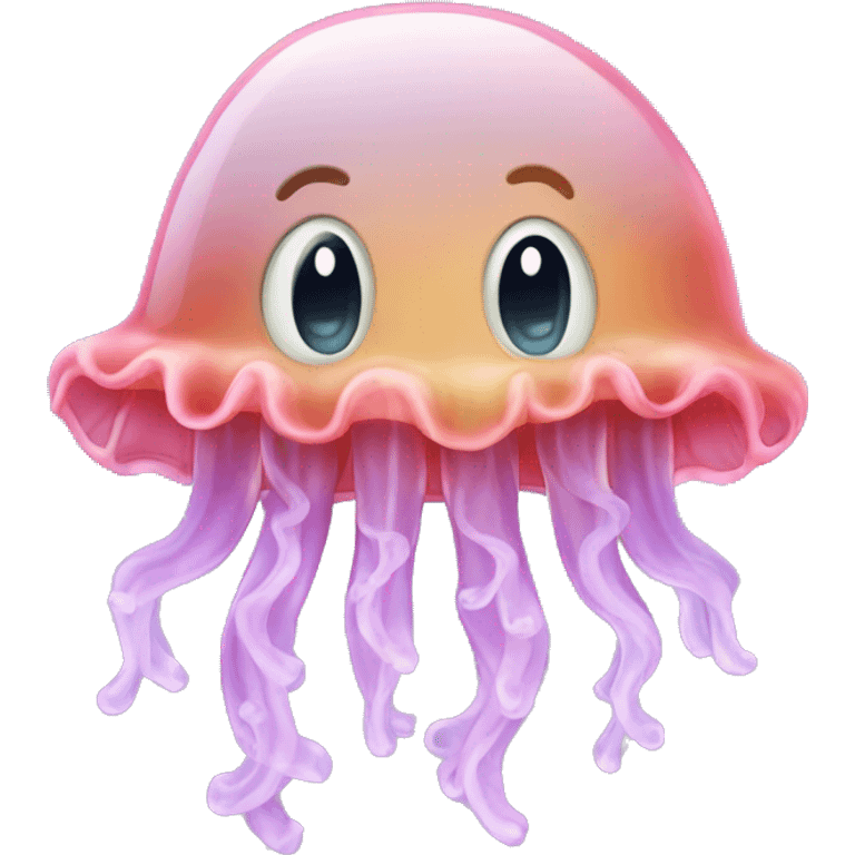 Jelly fish pastell emoji