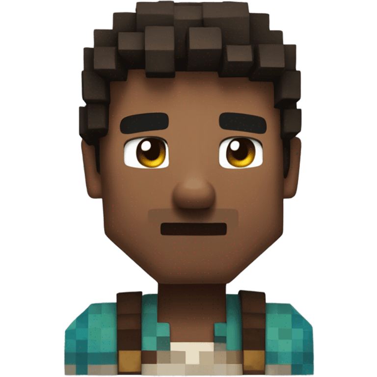 steve from minecraft emoji