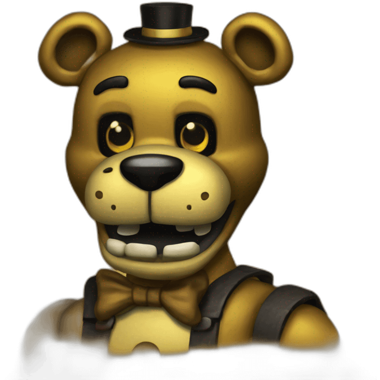 golden freddy from fnaf 2 freak emoji