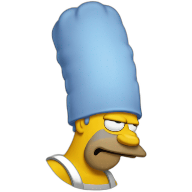 Homer doigt emoji