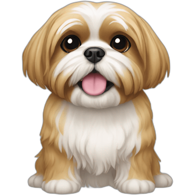 golden shih tzu emoji