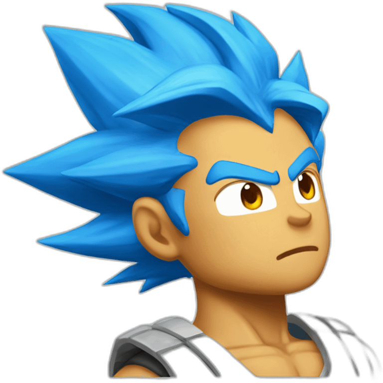 Super Saiyan Blue 3 emoji