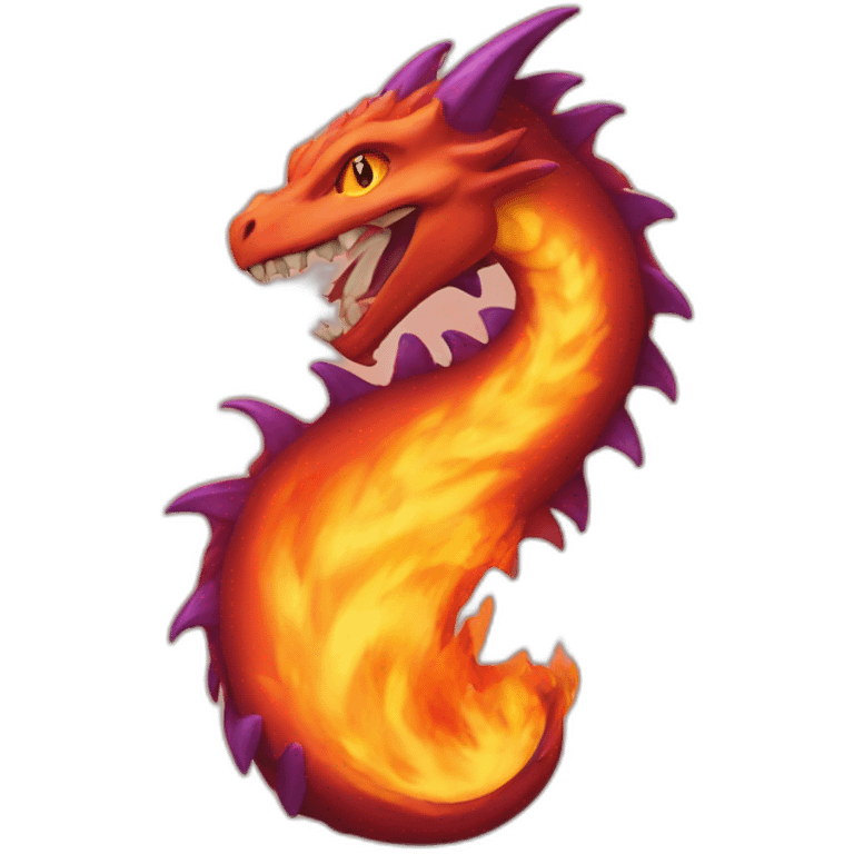 Dracaufeu emoji