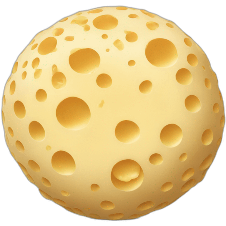 Cheese ball emoji