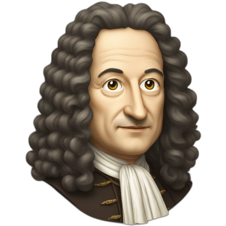 Gottfried Wilhelm Leibniz emoji