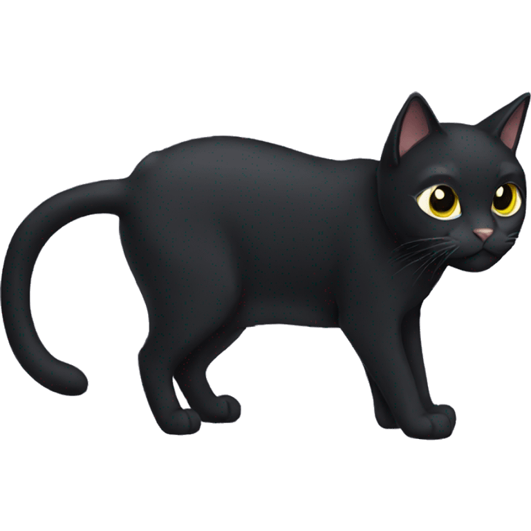 Black cat emoji