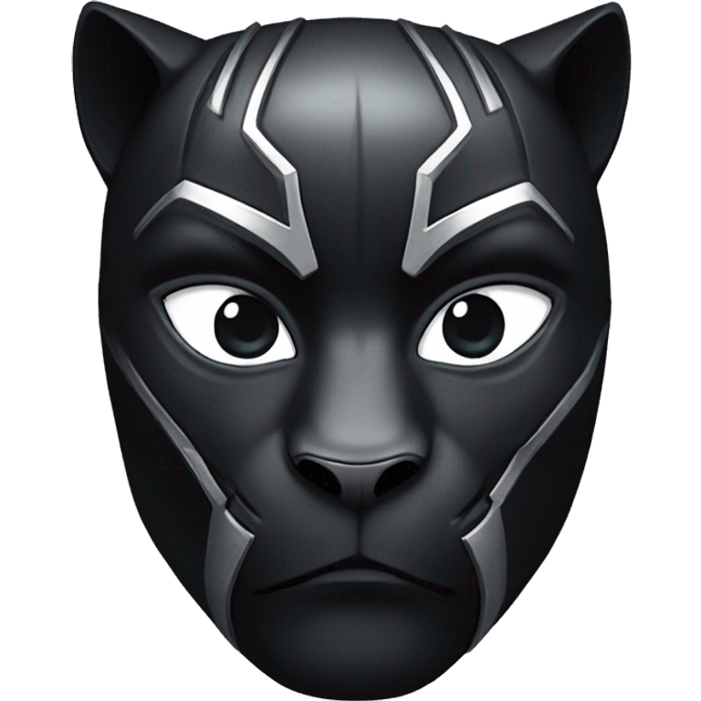 black panther mask emoji